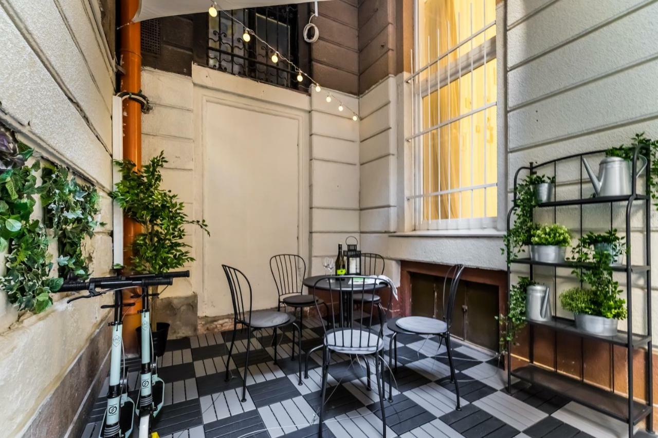 Bpr Vintage Garden Apartment With Terrace & Sauna Budapest Eksteriør bilde