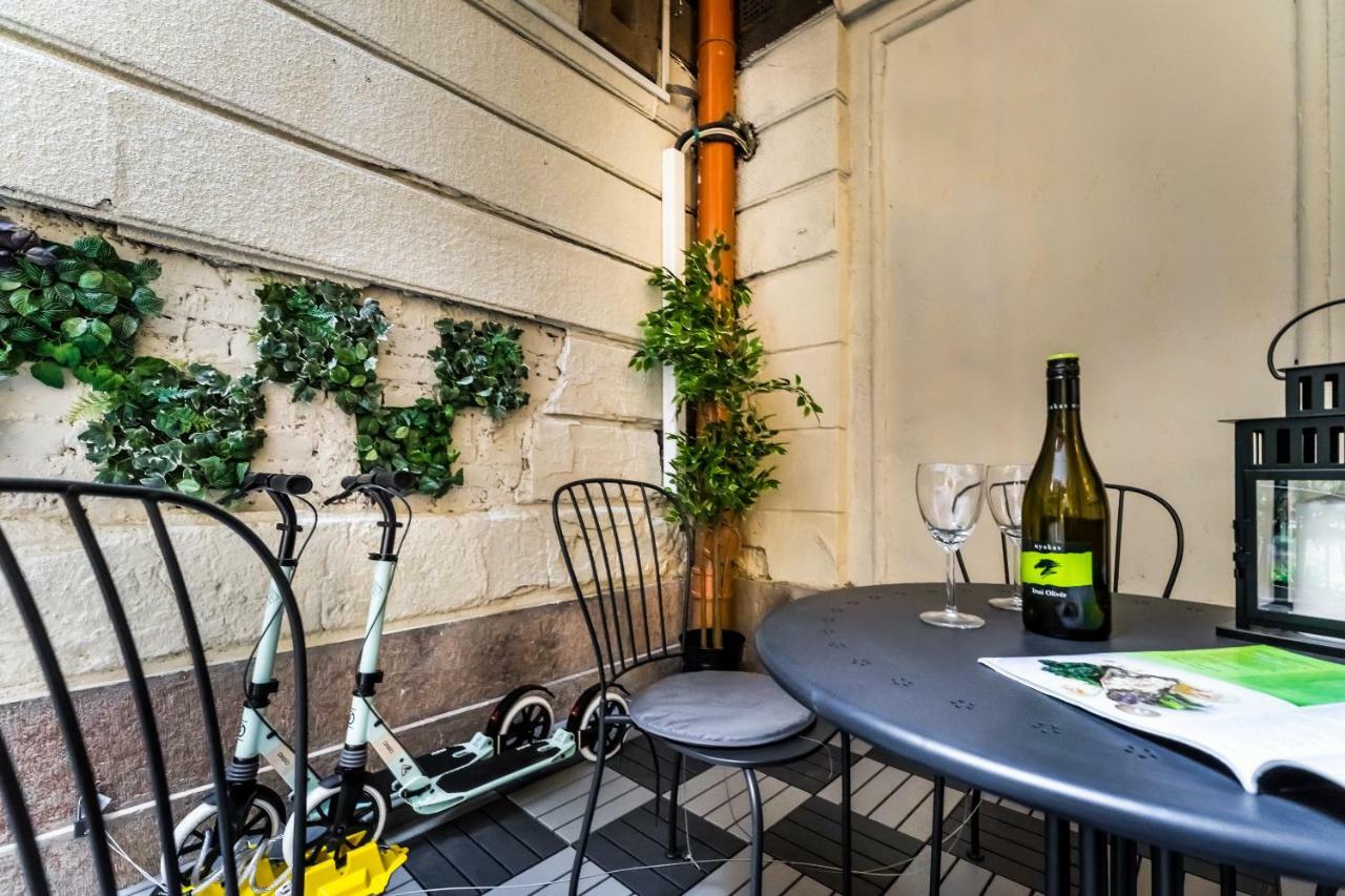 Bpr Vintage Garden Apartment With Terrace & Sauna Budapest Eksteriør bilde